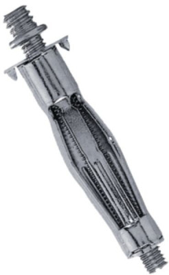 Cheville métallique HM-PV 5 x 37 pour cloison creuse avec patte à vis boîte de 50 pièces FISCHER