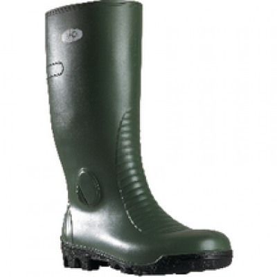 Bottes de sécurité vert semelle en acier inox pointure 47
