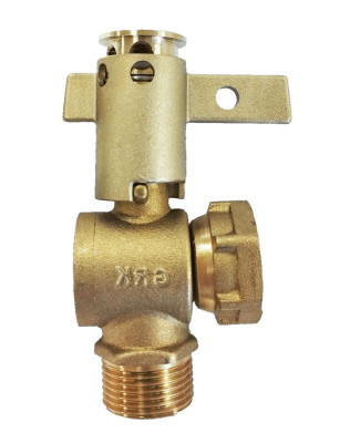 Vanne compteur équerre cadenassable mâle-femelle diamètre 3/4'' GRK