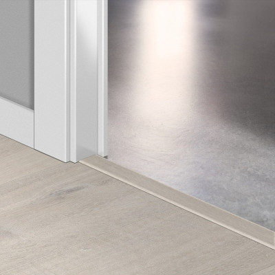 Parquet Seuil 5 en 1 chêne coton blush blanc L.200 cm