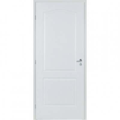 Bloc-porte alvéolaire 210 prépeint huisserie 90mm Néolys à recouvrement, serrure PDDT 73cm poussant gauche RIGHINI SAS