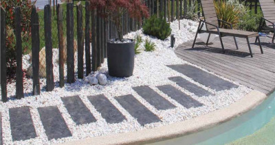 Plaque Ardoise Ebano 30 x 80 cm épaisseur 2/4 cm 39U par palette GRANIER DIFFUSION
