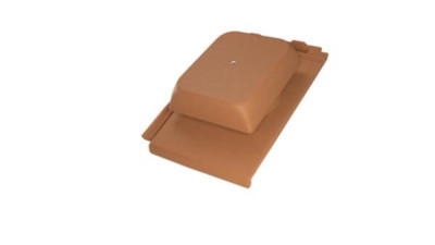 Kit tuile à douille 150 mm Actua avec connexion et chapeau rouge pour tuile MACT8729 KORAMIC