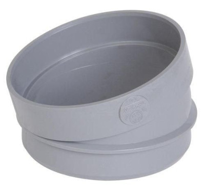 Secteur de coude mâle femelle 15° diamètre 160 mm NICOLL