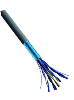 Câble téléphonique SYT 1 paire 9/10ème gris bobine de 100 m DAUMESNIL
