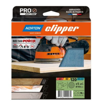 Mesh Power DSC DI 150X0 M920 NOR P120 VL1 5MULT NORTON-CLIPPER