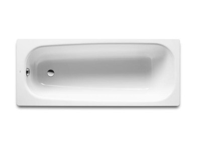 Baignoire acier CONTESA 150 blanc 2 trous d30 ROCA