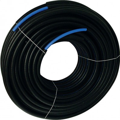 Tube PER gainé 12x1,1mm bleu 100m COMAP
