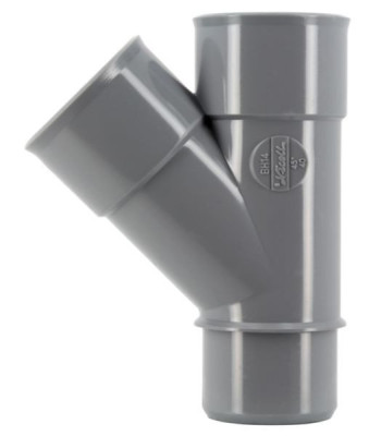 Culotte mâle femelle 45° simple diamètre 40 mm NICOLL