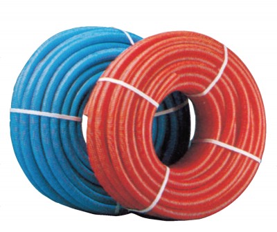 Gaine rouge ND21 diamètre nominal 16mmx70m REHAU CHAUFFAGE