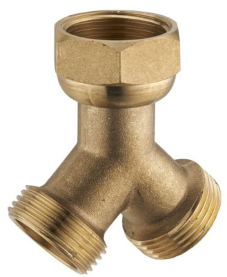 Raccord Y femelle avec écrou mobile mâle 15 x 21mm NOYON THIEBAULT