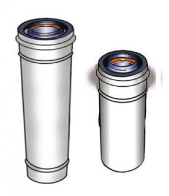 Conduit 100/150 PPTL/GALVA longueur 250mm UBBINK