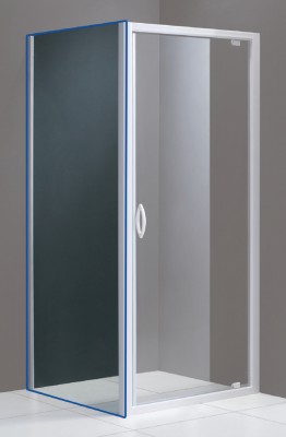 Côté fixe MEZZO extensible de 77 à 79 cm verre transparent L - ALTERNA