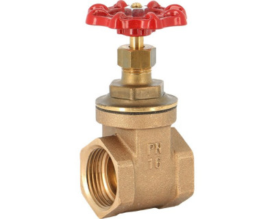Vanne à passage directe simple opercule en bronze taraudé BSP 2 pression nominale 16 diamètre 51 mm SFERACO