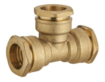 Té égal 90° - laiton - Ø extérieur 20 mm NOYON THIEBAULT