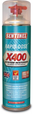 Désembouant rapid dose X400 SENTINEL