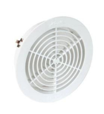 Grille d'aération intérieure simple pour tube diamètre 160 mm NICOLL