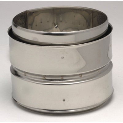 Raccord inox 200/206mm TEN
