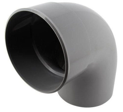 Coude mâle-femelle 87°30 simple diamètre 140 mm 150 x 200 mm NICOLL