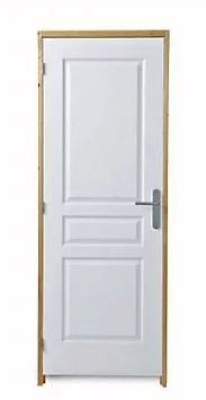 Porte seule Postforme 3 panneaux adaptable 40 mm 204 x 73 cm