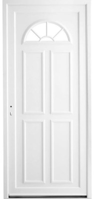 Porte PVC Dinan UD 1.4 avec barillet gauche 200 x 80 cm
