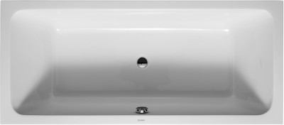 Baignoire D-CODE 180x80cm blanc avec 2 dossiers DURAVIT