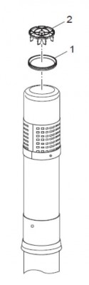 terminal vertical noir 80/125 BOSCH ELM ACCESS COMMUN