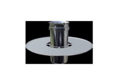 Pla Adapteur N° 5  Simple Paroi Gidi diamètre 230 / Flexible diamètre 80 mm diamètre 80