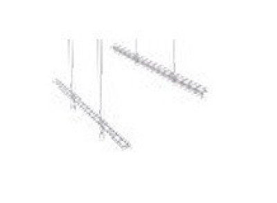 Pièce de fixation Polytoit 2 Cornières épaisseur 20/10 + Tiges filetées