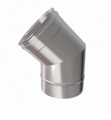 Coude 45° PRH 6/10 2P diamètre 250 mm