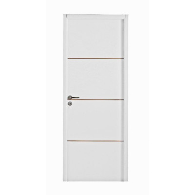 Bloc-porte prépeint Harmonie droite poussant huisserie 72 mm 204 x 73 cm
