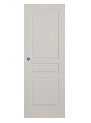Porte seule postformée 3 panneaux adaptable 40 mm 204 x 63 cm