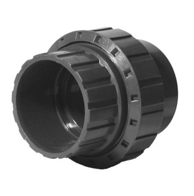 Union 3 pièces PVC femelle pression PN16 BIV diamètre 20mm ALIAXIS UTILITIES & INDUSTRY