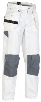 Pantalon coton blanc avec poche FLOT. taille 44 / C50 BLAKLADER WORKWEAR