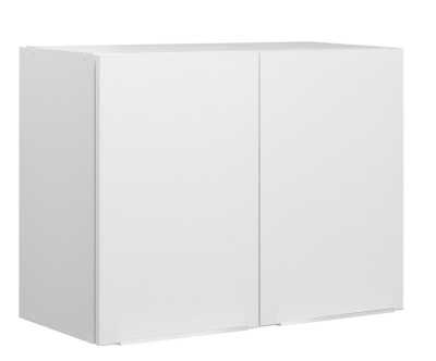 Meuble haut BOREALE CADETTE mélaminé simple 2 portes 80cm MODERNA