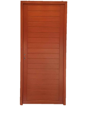 Porte d'entrée Bois Pleine, Laura, H,215xl,90 p, droit Côtes Tableau