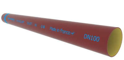 Tuyau fonte SMU Agilium longueur 3m diamètre nominal 250 mm 274  x 3000 mm PAM