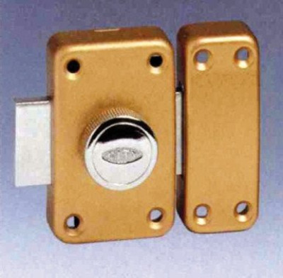 Verrou bouton cylindrique 30 s'entrouvrant City 2550