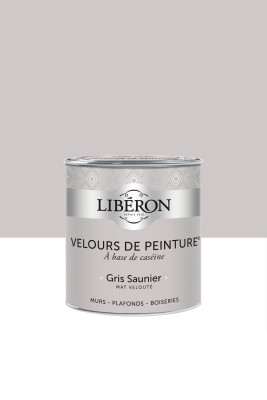 Peinture murale plafond bois Velours Peinture gris saunier 5.0 ls