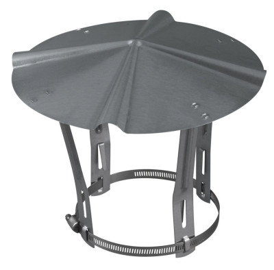 Chapeau de toit Acier galvanisé diamètre 125 / 139 TEN