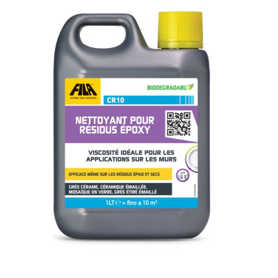 Nettoyant Pour Résidus Epoxy FILACR10 bidon de 1 litre FILA INDUSTRIE
