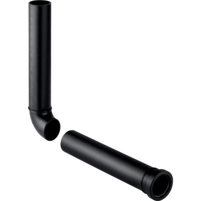Coude de chasse 90° pour structure de paroi épaisse 28 cm GEBERIT