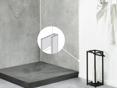Profil aluminium Imitation Carrelage 150 x 150 mm 2,6 ml GERFLOR