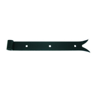 Penture bout queue de carpe d.14 35x4 l600mm noir AFBAT