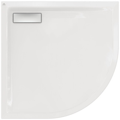 Receveur d'angle en acrylique Ultra Flat New blanc 90 x 90 cm IDEAL STANDARD
