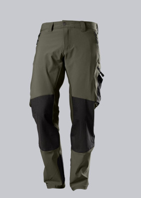 PANTALON DE TRAVAIL HOMMES OLIVE/NOIR T40N  BP