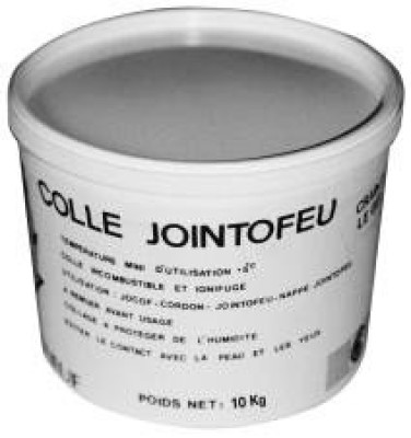 Colle réfractaire Jointofeu pot de 10 Kg CS FRANCE