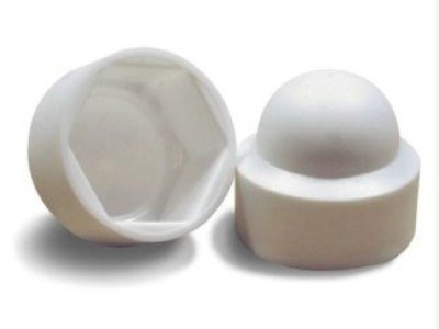 CACHE ECROU M8 CLE DE 13 BLANC SACHET 100 GEBO