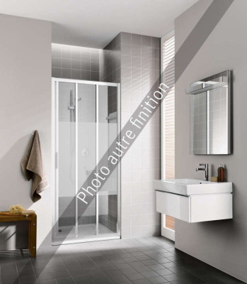 PORTE DE DOUCHE CC G3L 12020 VVK ARGENT POLI V.SERIG XS
