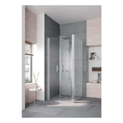 PAROI FIXE PE TWD 07520 VPR ARGENT POLI VERRE CLAIR CLEAN